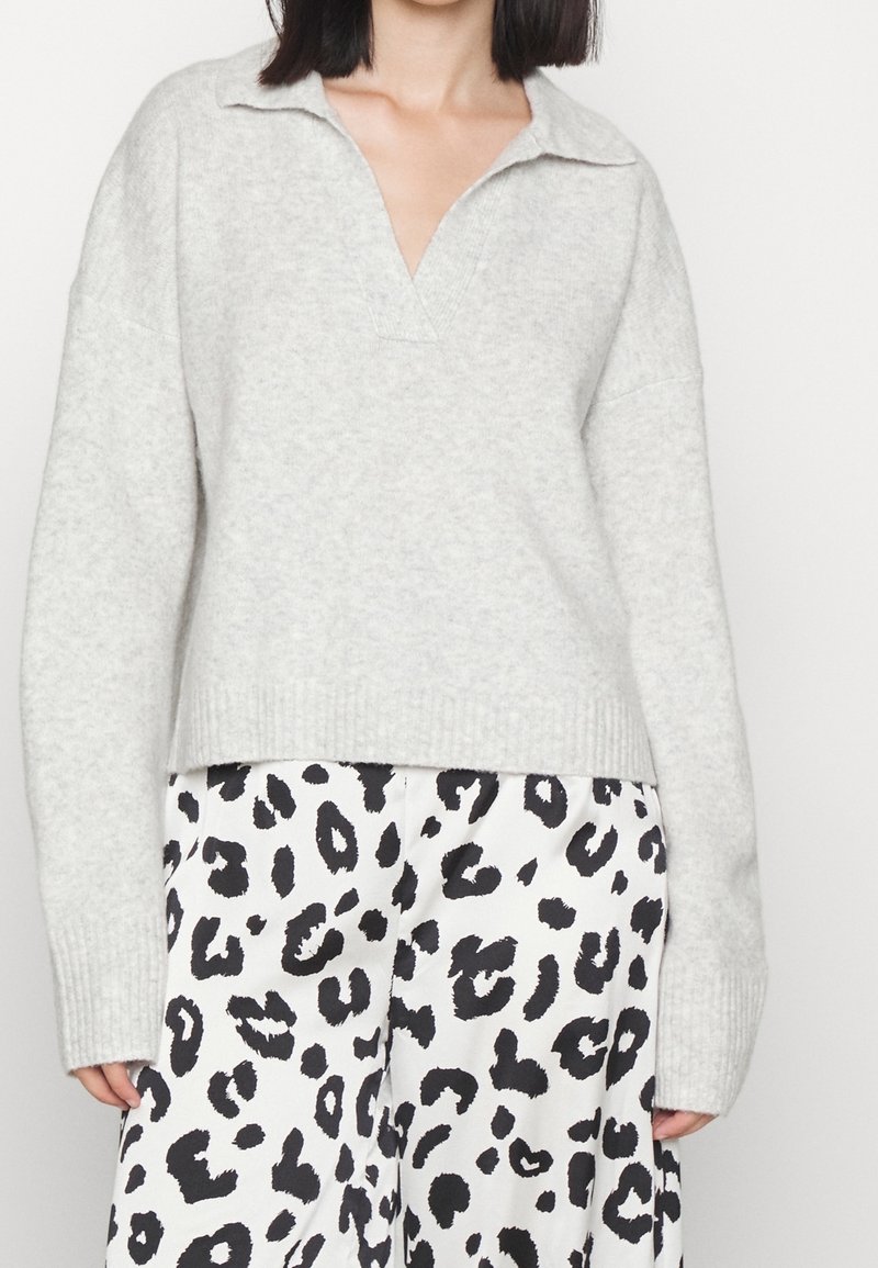 Monki Strickpullover - grey