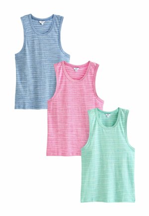 3 PACK - Top - blue pink mint green