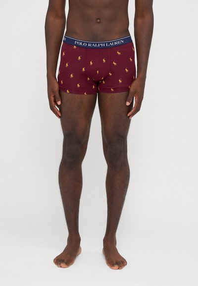 Polo Ralph Lauren TRUNK 3 PACK - Apakšbikses - damson red/gold/navy