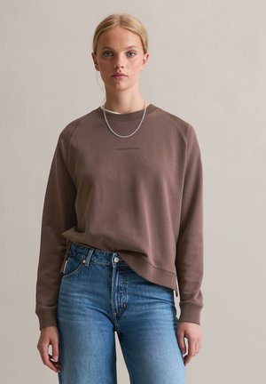 Marc O'Polo Sweatshirt - brown coffee