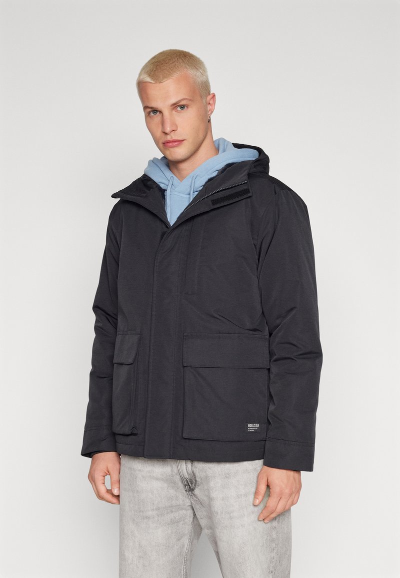 Hollister Co. ALL WEATHER JACKET Winter jacket black Zalando.ie