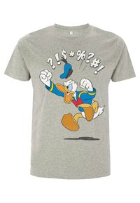 Henry Tiger MICKEY CLASSIC DONALD JUMP UNISEX - T-shirt con stampa - melange grey