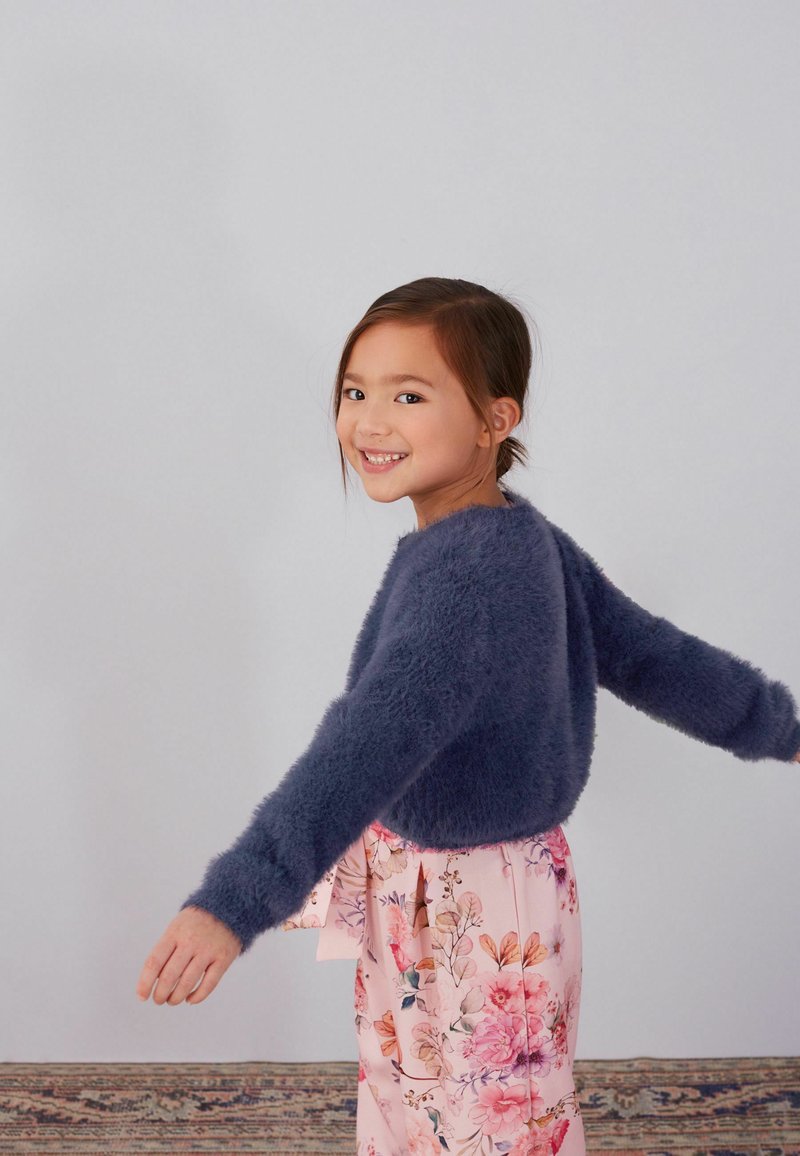 Next SPARKLE FLUFFY SHRUG Cardigan blue/blu Zalando.it