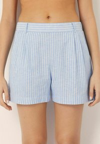 Yamamay Shorts - light blue white stripes