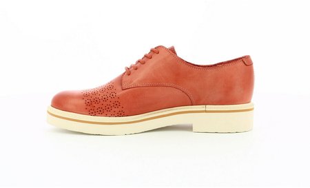 derbies femme rouge bordeaux