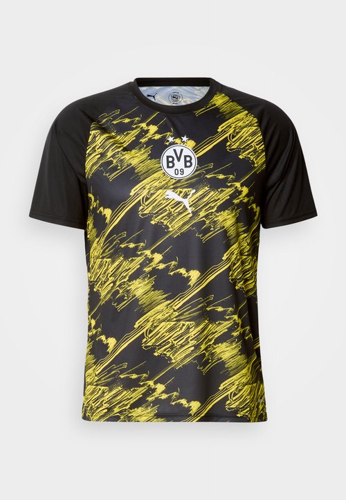 PUMA BORUSSIA DORTMUND WARM UP - Club wear - black/faster yellow — photo 5