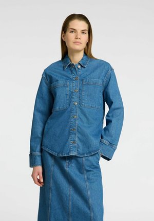 Skjortebluser - medium blue denim