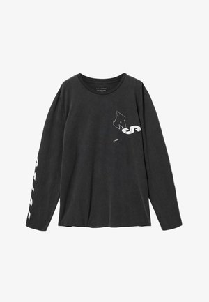AllSaints, UPSTAGED LS CREW . - Langarmshirt - washed black