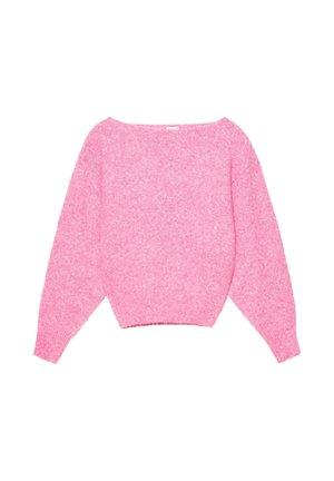 PULL&BEAR, REGULAR FIT BOATNECK - JUMPER - Pullover - pink