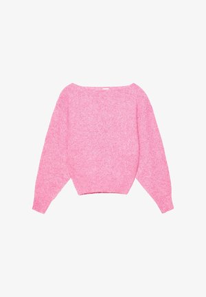 PULL&BEAR, REGULAR FIT BOATNECK - JUMPER - Pullover - pink
