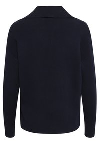 InWear Svetr - mottled dark blue