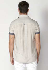 Koroshi SHORT SLEEVE - Chemise - gris   grey