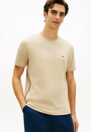 GLOBAL STRIPE SIDE SEAM  - T-Shirt print - sandalwood