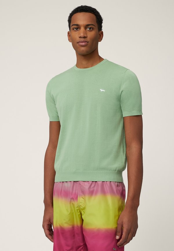 T-Shirt basic - petrolio