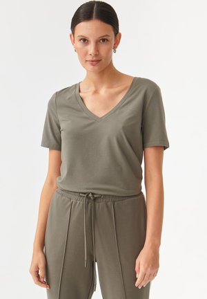 LISA - Tricou basic - khaki