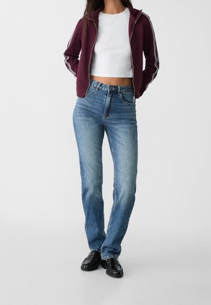 Jean droit - blue-black denim