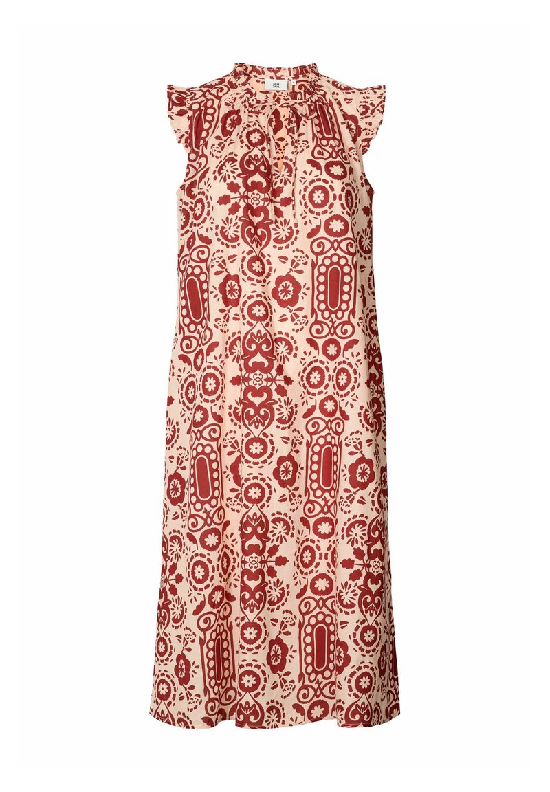 Noa Noa ANNIE - Day dress - print rose/brown/red - Zalando