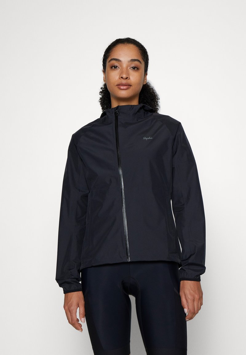 Rapha WOMENS COMMUTER JACKET Windbreaker black/grey/schwarz
