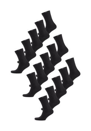 15-PACK PASST PERFEKT BEQUEME ALLTAGS - Sukat - schwarz