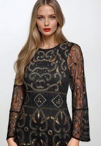 Jywal London ROSE  TRUMPET SLEEVE - Occasion wear - black