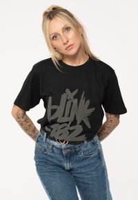 Paradiso Clothing BLINK-182 NEON HI-BUILD - Print T-shirt - black