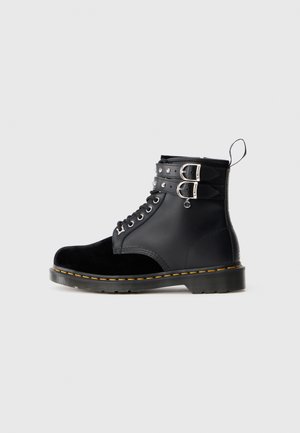 WEDNESDAY 8 UNISEX - Gležnjače s vezicama - black