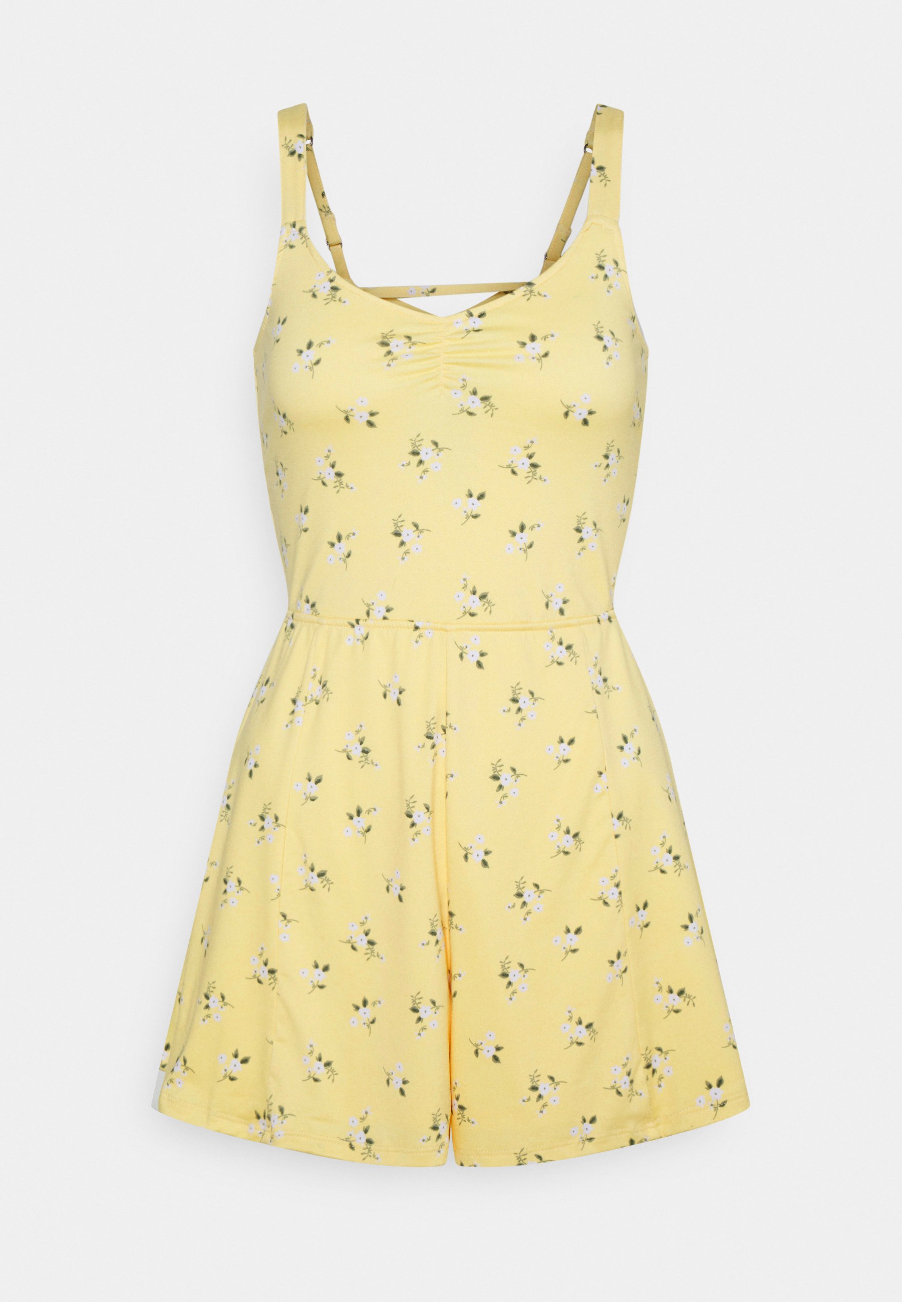 Hollister yellow jumpsuit Clearance