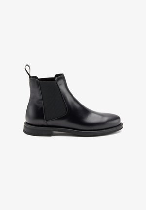Frau Shoes PLAIN  CHELSEA WITH SHADED FINISH - Botines bajos - black