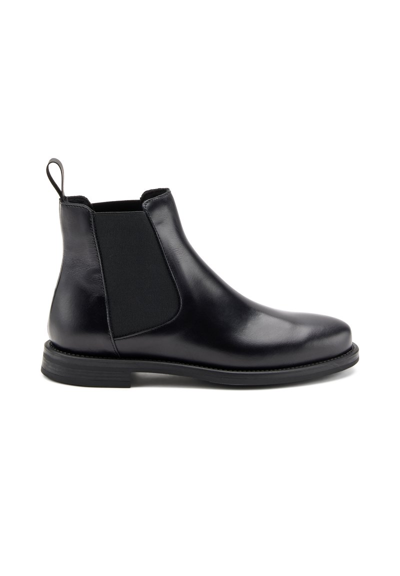 Frau Shoes PLAIN  CHELSEA WITH SHADED FINISH - Botines bajos - black