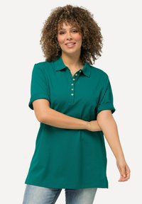 Ulla Popken MANCHES COURTES - Polotričko - classic emerald