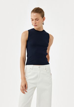 Top - dark blue