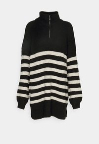 ONLY Tall Stickad tröja - black