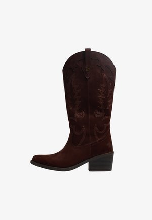 mtng, BOTAS PLANAS DE MUJER TANUBIS - Botas camperas - moka