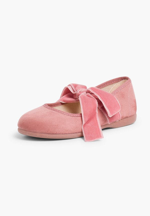 CON LAZO DE TERCIOPELO – Riemchenballerina – rosa