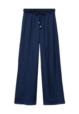 Cache Cache, CACHE CACHE CACHE CACHE WEITE HOSE MIT STANDARDGRÖSSE - Stoffhose - bleu marine