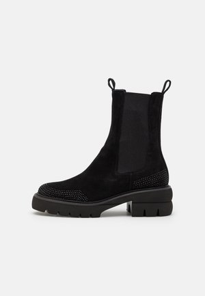 Botines con plataforma - black