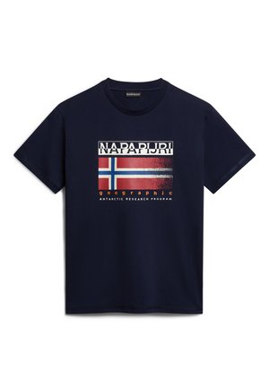 Napapijri - T-shirt z nadrukiem
