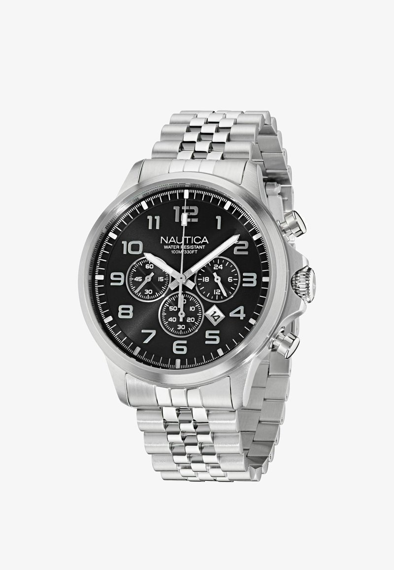 Nautica NCT BLUEOCEAN - Box set - Kronograafkell - silver coloured and black