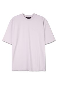 LOGO TEE - T-shirt básica - washed light lilac/white gum