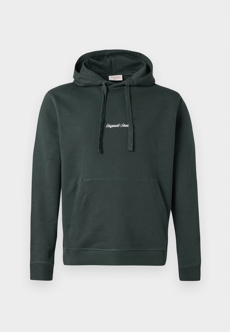 jack & jones Hoodie donkergroen