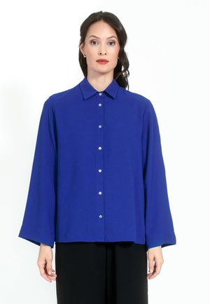 Jascha Stockholm NEW WIDE BUTTON - Nööpidega pluus - cobolt