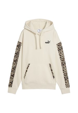 ESSENTIALS COMFORT MIT ANIMAL-PRINT - Hoodie - alpine snow