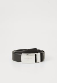 PLATE BELT - Curea - black beauty