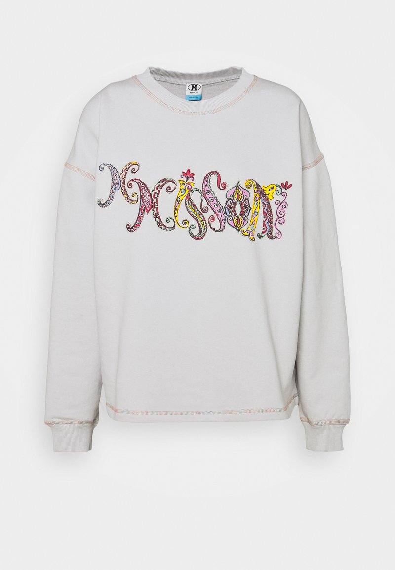 Damen Bekleidung | M Missoni CREWNECK Sweatshirt glacier gray/grau - LM43427 Damen Bekleidung | M Missoni CREWNECK Sweatshirt glacier gray/grau - LM43427