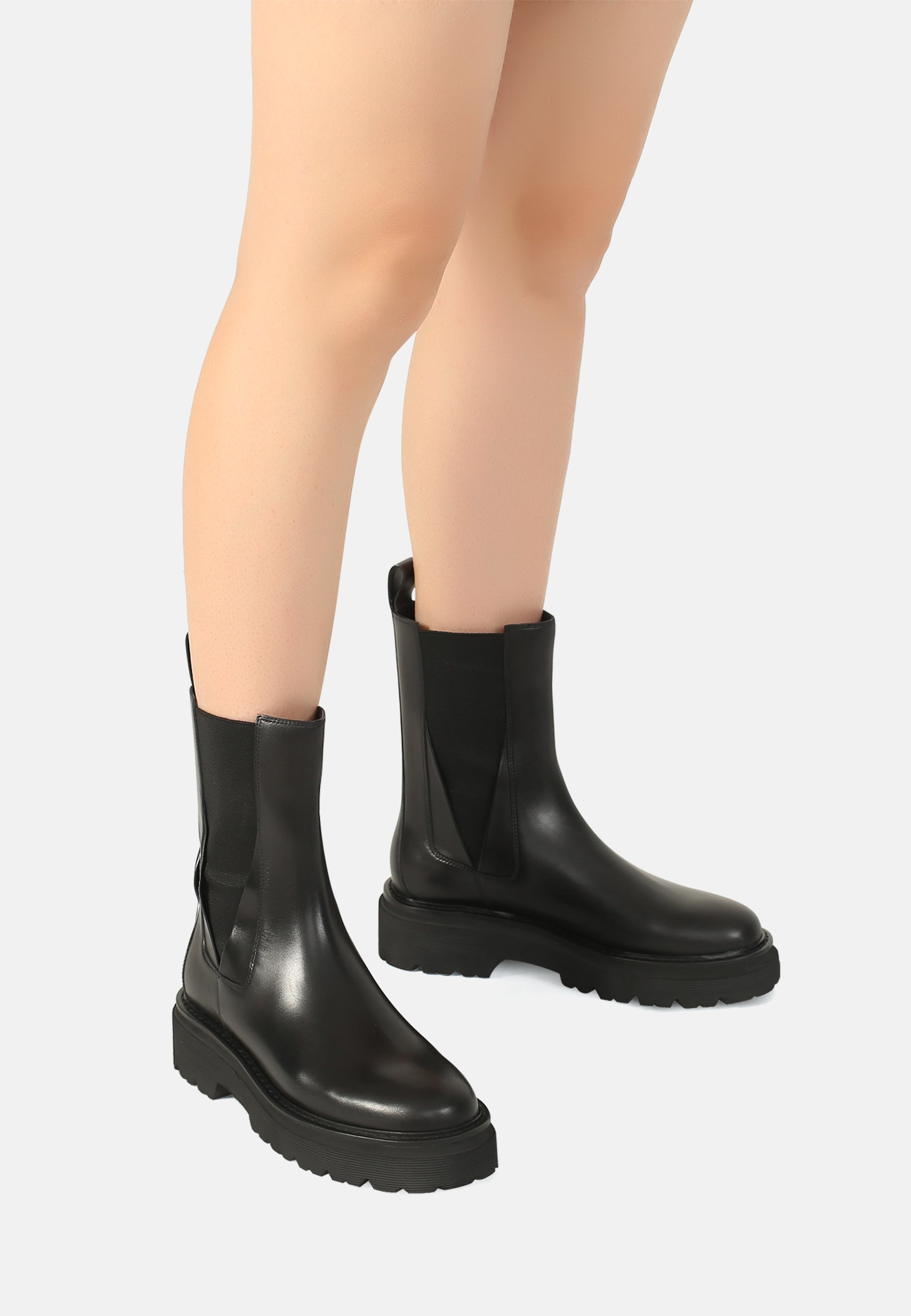 Ekonika Platform ankle boots - black - Zalando.de