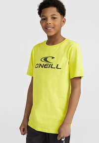 O'Neill TEE LOGO - T-shirt print - luca lime