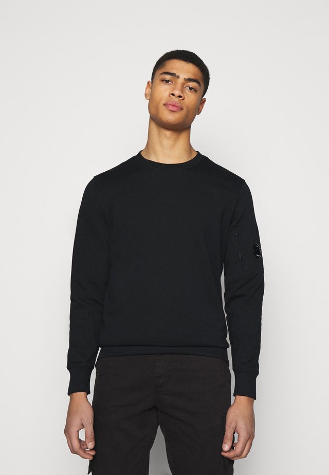 CREW NECK - Felpa - black