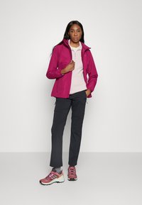 Jack Wolfskin STORMY POINT 2L JACKET - Veste Hardshell - sangria red