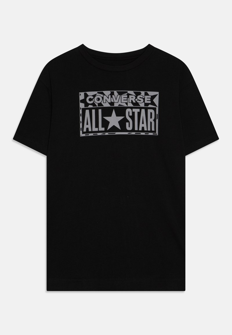 Converse T-shirt print zwart Converse T-shirt print zwart