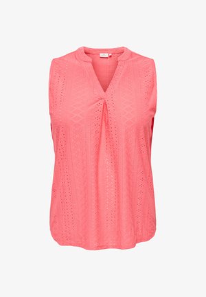 ONLY Carmakoma, CARSANDRA - Top - sugar coral